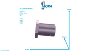 LAGERBUCHSE - 5849970316 passend für MTU Motoren