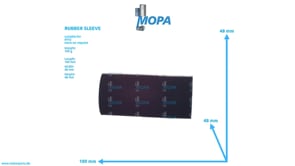 RUBBER SLEEVE - 700368035002 suitable for MTU engines