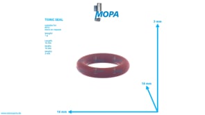 TORIC SEAL - 700429010002 suitable for MTU engines