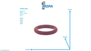 TORIC SEAL - 700429013001 suitable for MTU engines