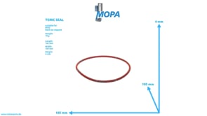 TORIC SEAL - 700429100001 suitable for MTU engines TORIC SEAL - 700429100001 suitable for MTU engines