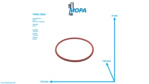 TORIC SEAL - 700429120002 suitable for MTU engines TORIC SEAL - 700429120002 suitable for MTU engines