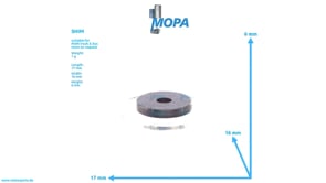 SHIM - 81113080068 suitable for MAN D engines