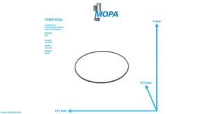 TORIC SEAL - 975687 suitable for Volvo/Volvo Penta engines