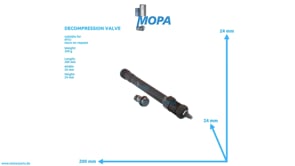 DECOMPRESSION VALVE - 0000160891 suitable for MTU engines DECOMPRESSION VALVE - 0000160891 suitable for MTU engines