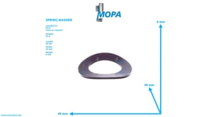 FEDERSCHEIBE - 000137027200 passend für MTU Motoren
