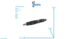FUEL INJECTOR - 0040171321 suitable for MTU engines