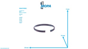 SNAP RING - 007993018100 suitable for MTU engines SNAP RING - 007993018100 suitable for MTU engines