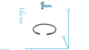 CIRCLIP - 01107858 suitable for Deutz engines