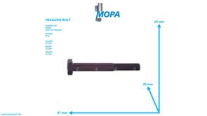 HEXAGON BOLT - 01111545 suitable for Deutz engines