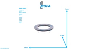 PASSSCHEIBE - 01136487 passend für Deutz Motoren