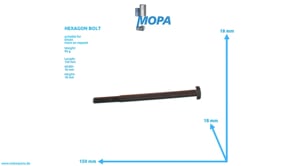 HEXAGON BOLT - 01148170 suitable for Deutz engines