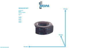 SECHSKANTMUTTER - 01153683 passend für Deutz Motoren