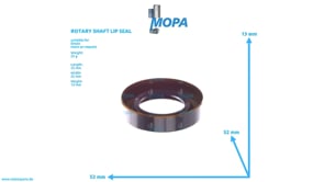 WELLENDICHTRING - 01154481 passend für Deutz Motoren