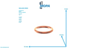 SEALING RING - 01157864 suitable for Deutz engines