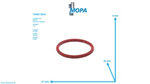 TORIC SEAL - 01161005 suitable for Deutz engines