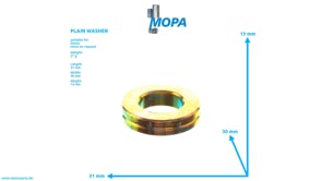 PLAIN WASHER - 01174740 suitable for Deutz engines