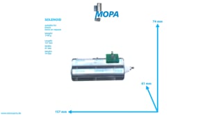 SOLENOID - 01183255 suitable for Deutz engines