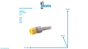 INJECTION NOZZLE - 01319792 suitable for MWM & Deutz engines