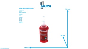 SEALING COMPOUND - 01340788 suitable for Deutz engines