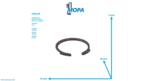CIRCLIP - 02152179 suitable for MWM & Deutz engines