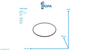 TORIC SEAL - 0289976148 suitable for MTU engines
