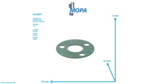 GASKET - 04000839 suitable for MWM & Deutz engines