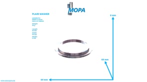 PLAIN WASHER - 04094578 suitable for MWM & Deutz engines