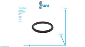 TORIC SEAL - 06569302083 suitable for MAN D engines TORIC SEAL - 06569302083 suitable for MAN D engines