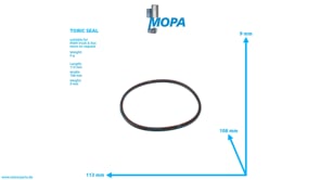 TORIC SEAL - 06569303307 suitable for MAN D engines