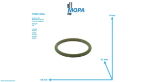 TORIC SEAL - 06569371686 suitable for MAN D engines