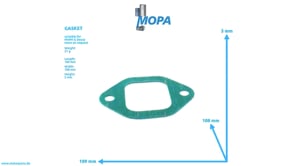 GASKET - 12028496 suitable for MWM & Deutz engines