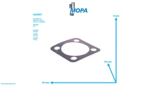 DICHTUNG - 12154662 passend für MWM & Deutz Motoren DICHTUNG - 12154662 passend für MWM & Deutz Motoren