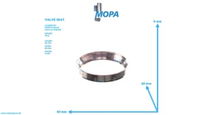 VALVE SEAT - 12189287 suitable for MWM & Deutz engines