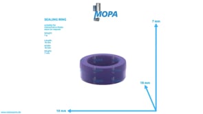 DICHTRING - 20526428 passend für Volvo/Volvo Penta Motoren