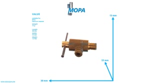VALVE - 5060920010 suitable for MTU engines