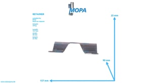 RETAINER - 5061534440 suitable for MTU engines