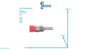 INJECTION NOZZLE - 51101020200 suitable for MAN D engines
