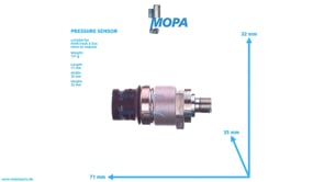 PRESSURE SENSOR - 51274210240 suitable for MAN D-engines