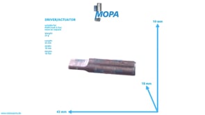 DRIVER/ACTUATOR - 51275050073 suitable for MAN D engines