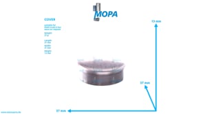 COVER - 51916060086 suitable for MAN D-engines