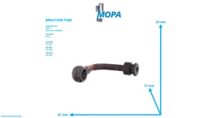 BREATHER TUBE - 5372000358 suitable for MTU engines
