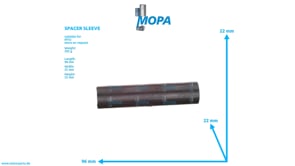 ABSTANDSHUELSE - 5501870853 passend für MTU Motoren