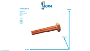 SCREW/BOLT - 5559901401 suitable for MTU engines