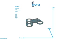 DICHTUNG - 5600160180 passend für MTU Motoren