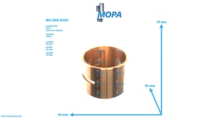 PLEUELBUCHSE - 5840380150 passend für MTU Motoren PLEUELBUCHSE - 5840380150 passend für MTU Motoren