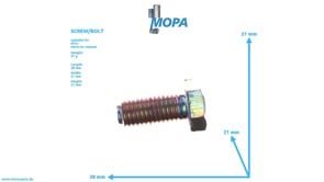SCHRAUBE - 5849900715 passend für MTU Motoren