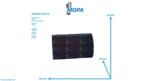RUBBER SLEEVE - 700368050002 suitable for MTU engines