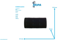 GUMMIMUFFE - 700368057001 passend für MTU Motoren