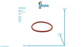 TORIC SEAL - 700429042001 suitable for MTU engines
